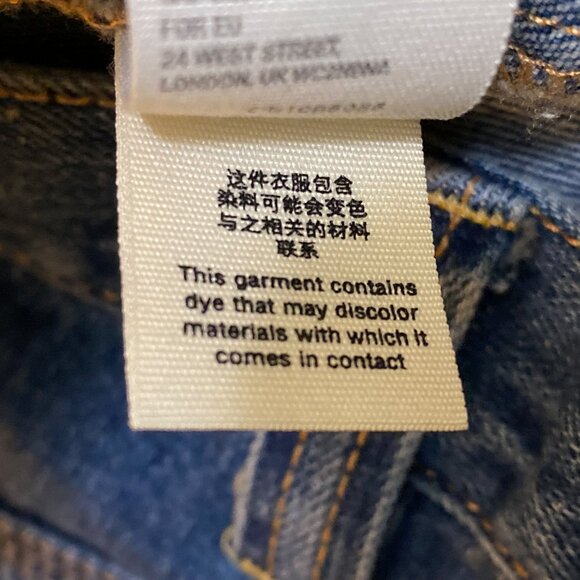 Free People We The Free Saratoga Blue Pleated Frayed Hem Distressed Denim Skirt - Picture 13 of 14